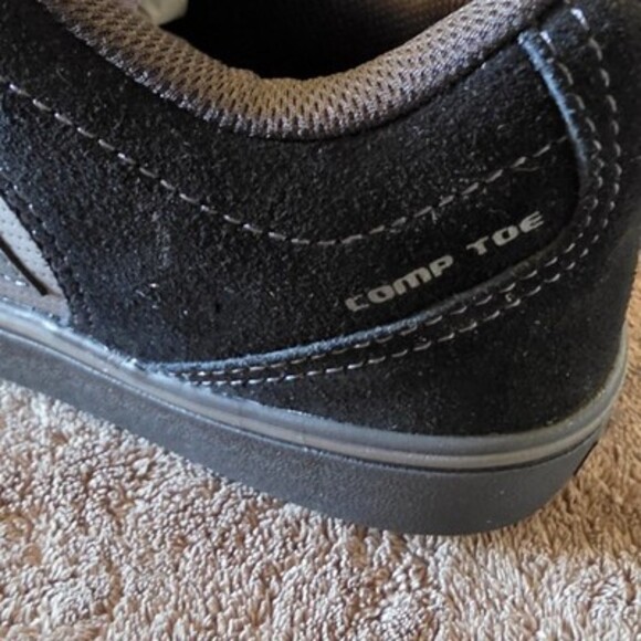 Airwalk Phat A SD10 Composite Toe Work Shoes Black Men's 12 EH Slip Resistant - Picture 6 of 14